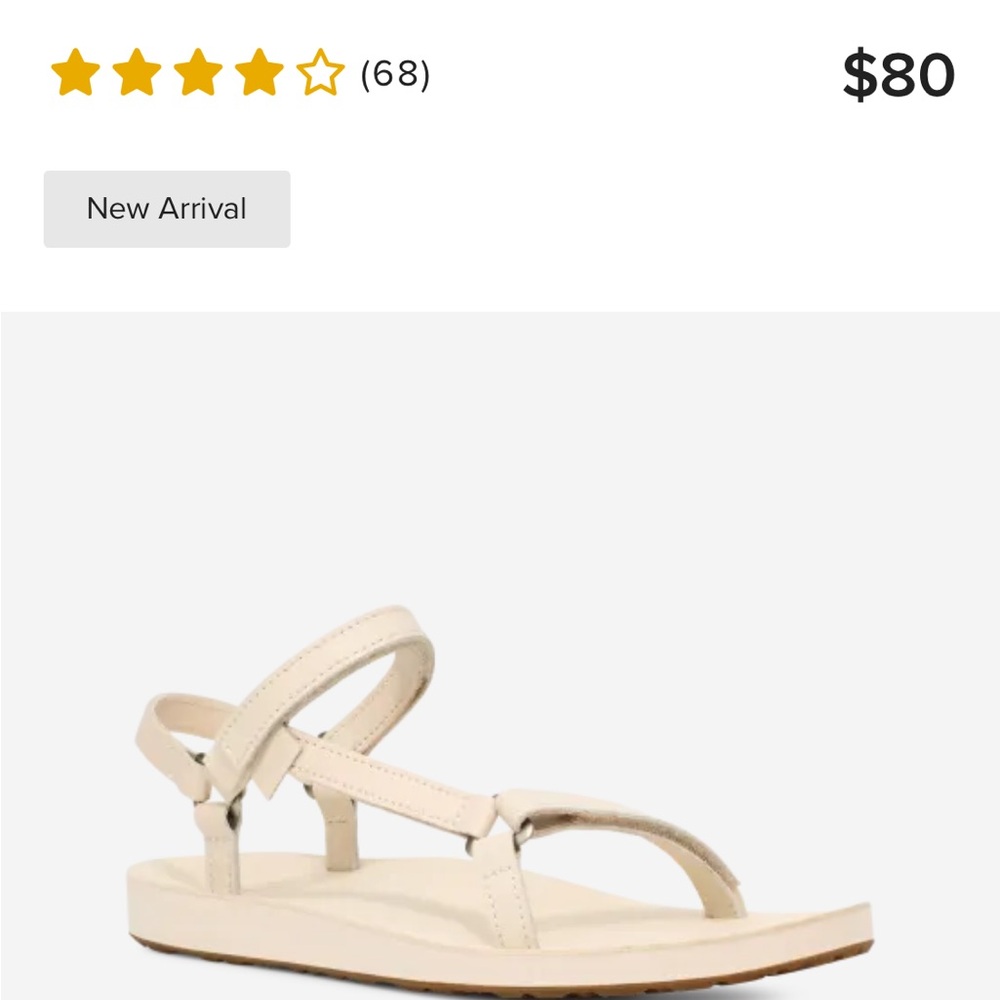 Women's Original Universal Slim Leather Sandal! Size 9! Super comfy ❤️